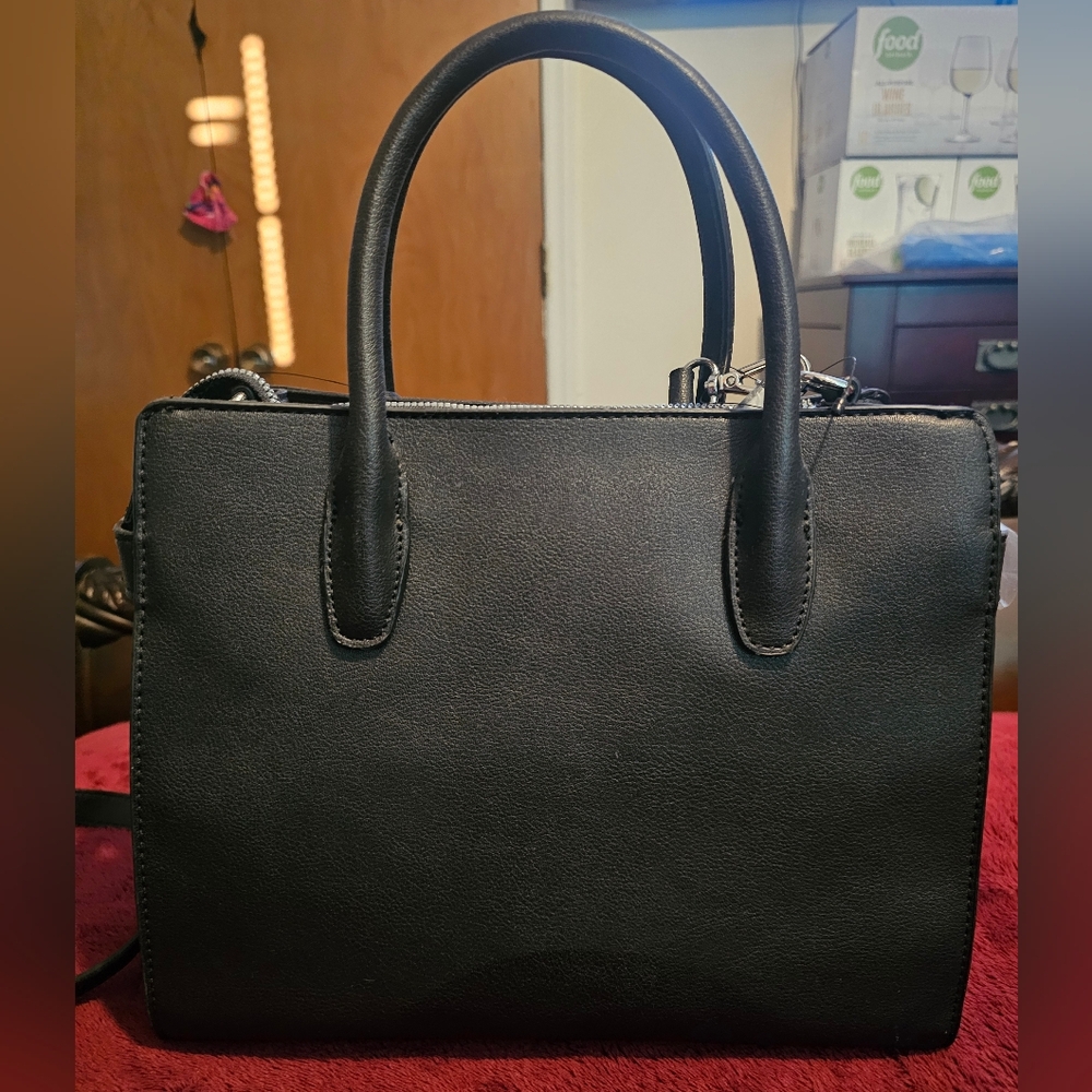 Nine West Black Satchel Bag